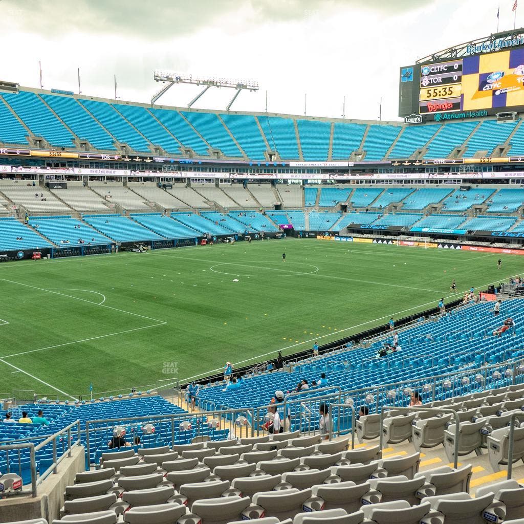 Bank of America Stadium - Section 322 Seat View