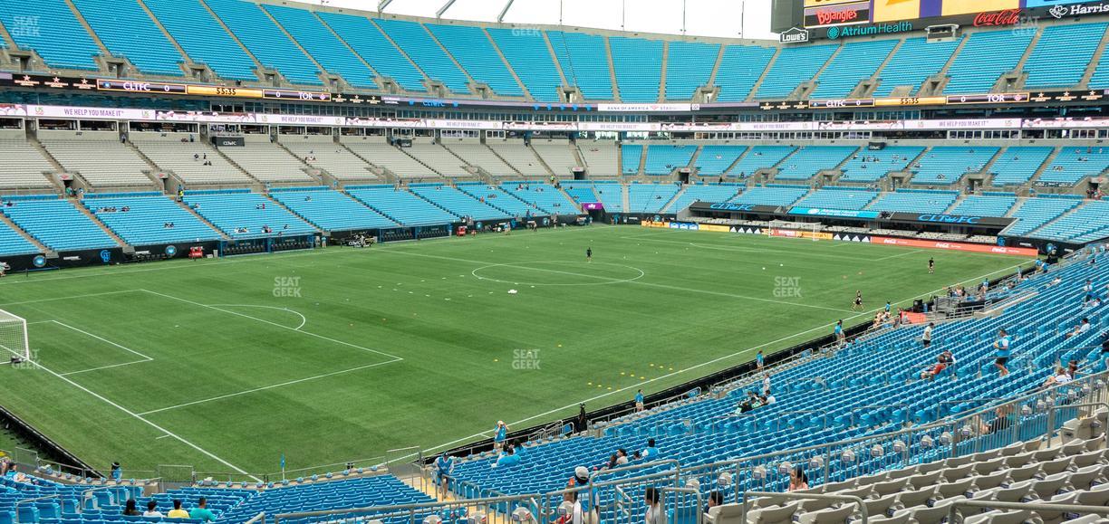 Bank of America Stadium - Section 322 Seat View