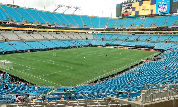 Bank of America Stadium - Section 323 Seat View