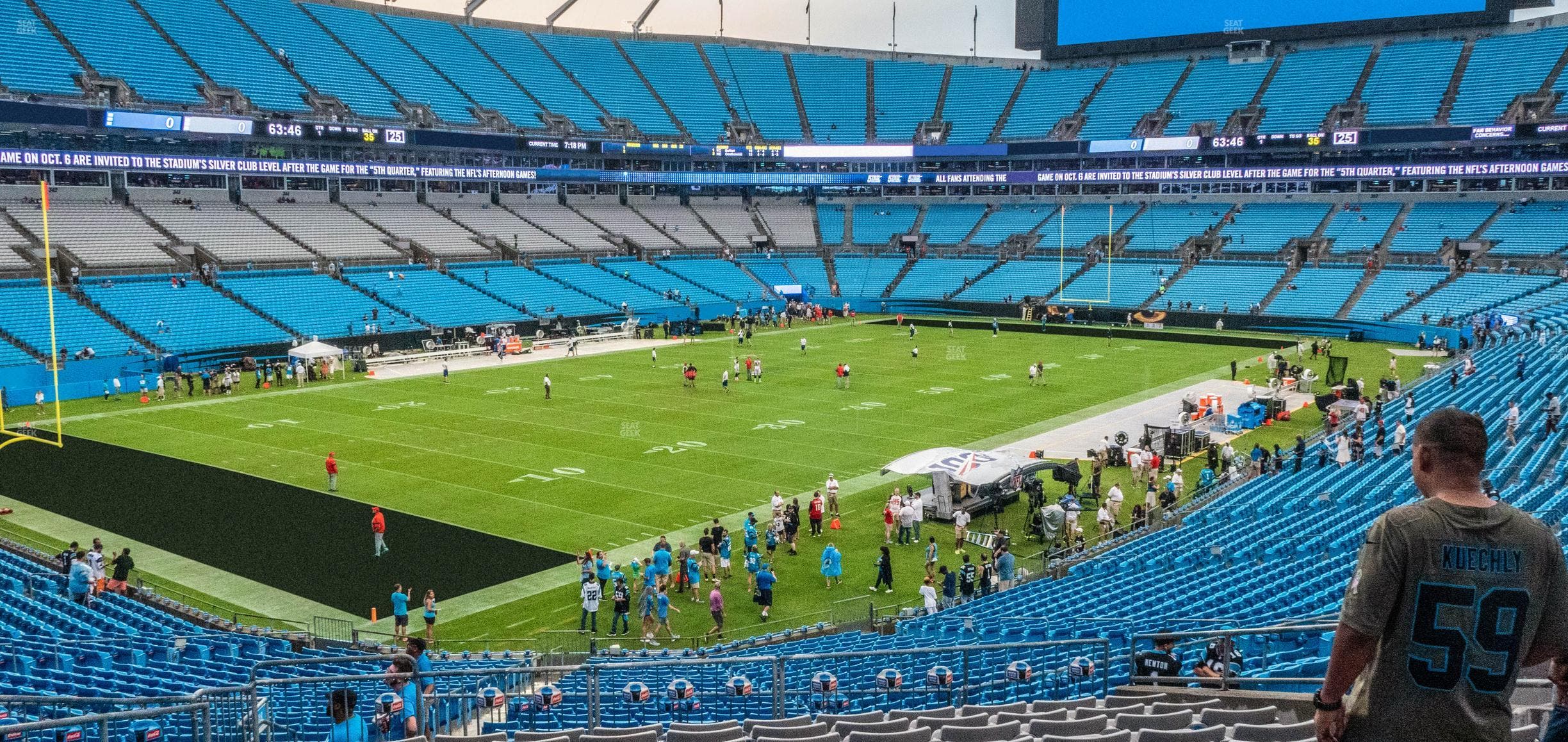 Bank of America Stadium - Section 323 Seat View
