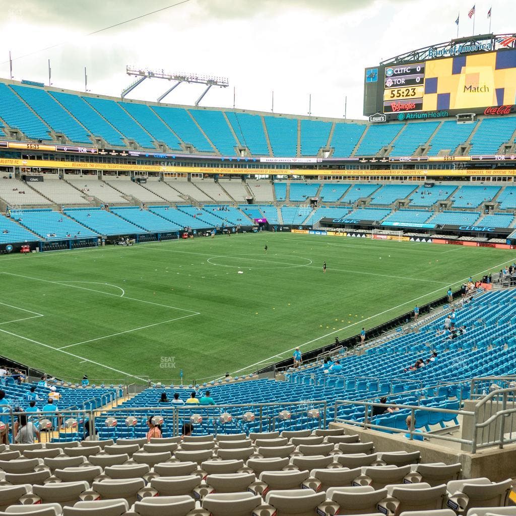 Bank of America Stadium - Section 323 Seat View