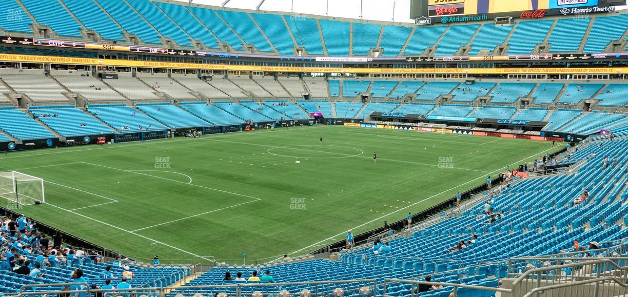 Bank of America Stadium - Section 323 Seat View