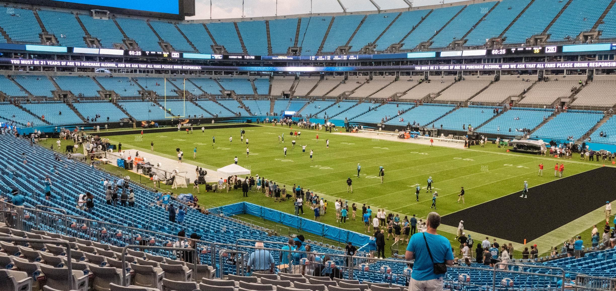 Bank of America Stadium - Section 337 Seat View