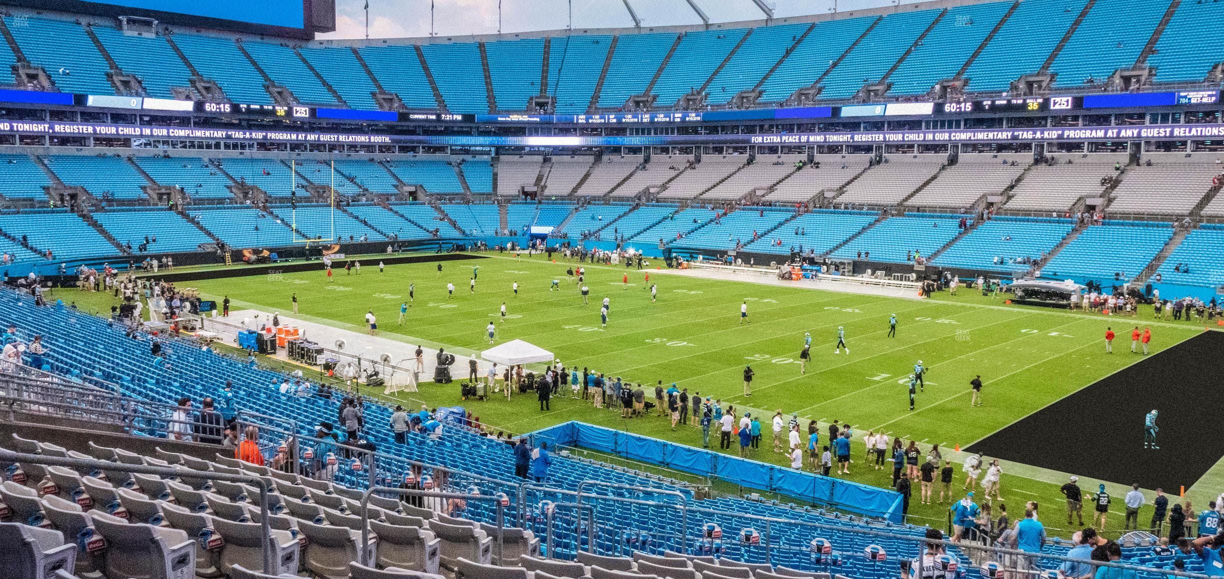 Bank of America Stadium - Section 338 Seat View