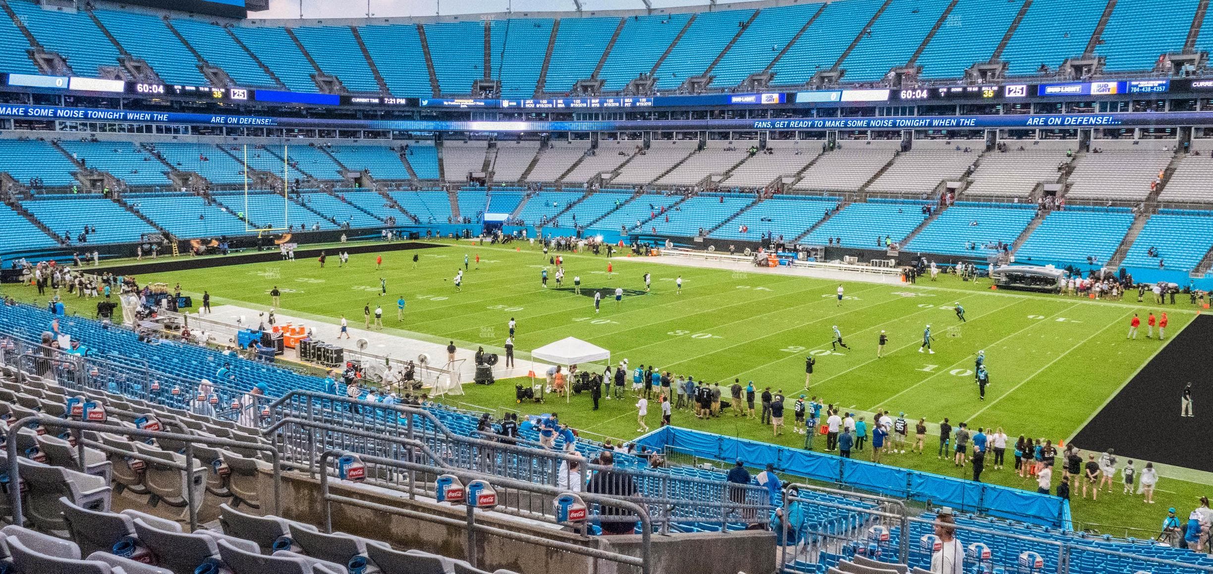 Bank of America Stadium - Section 339 Seat View
