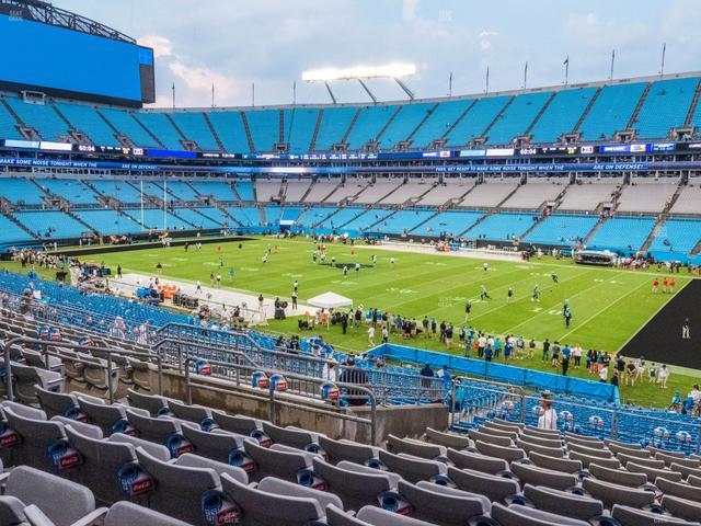 Bank of America Stadium - Section 339 Seat View