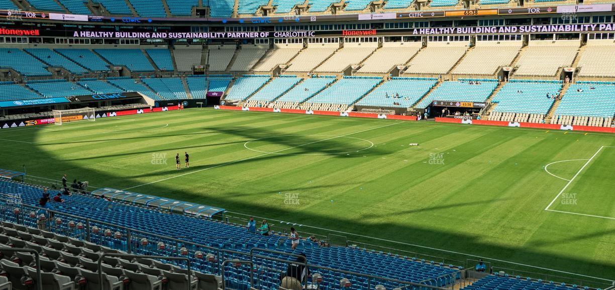 Bank of America Stadium - Section 340 Seat View