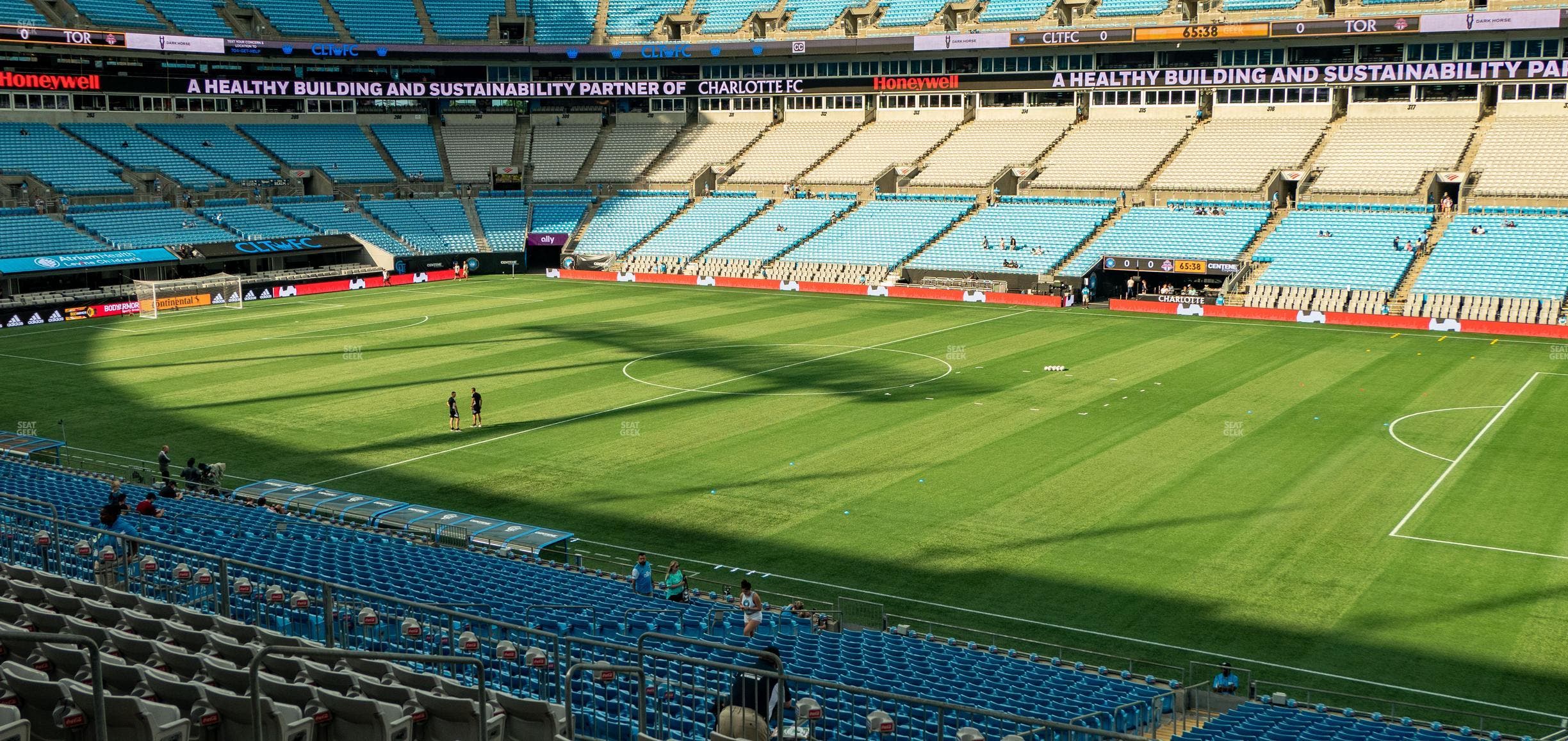 Bank of America Stadium - Section 340 Seat View