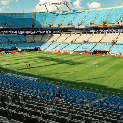 Bank of America Stadium - Section 340 Seat View