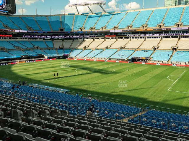Bank of America Stadium - Section 340 Seat View