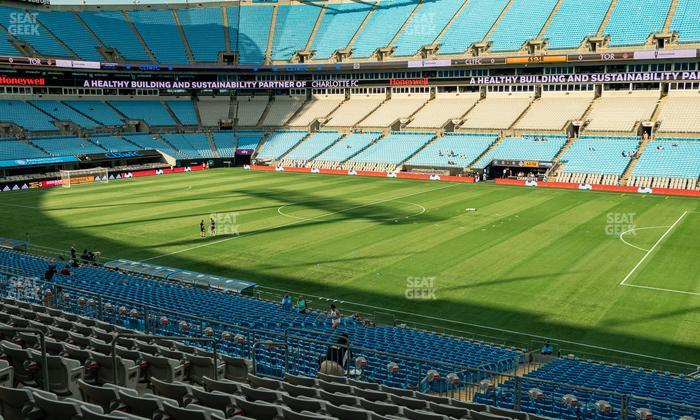 Bank of America Stadium - Section 340 Seat View