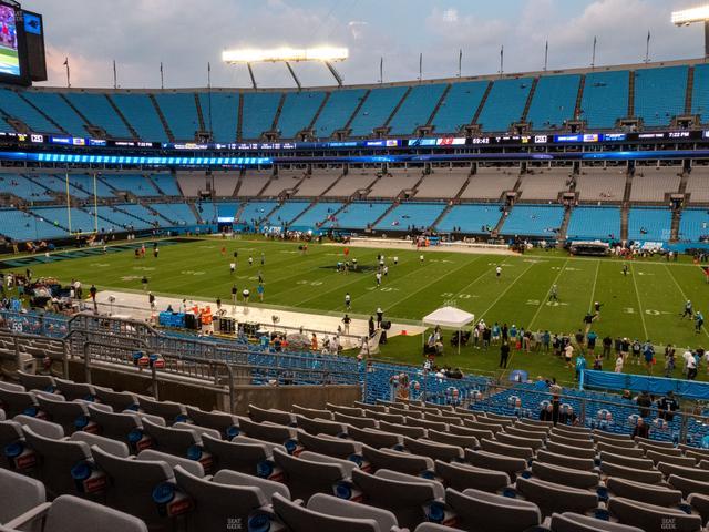 Bank of America Stadium - Section 341 Seat View Bank of America Stadium - Section 341 Seat View