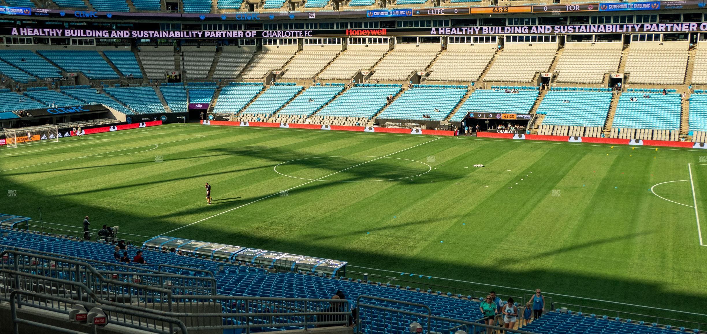 Bank of America Stadium - Section 341 Seat View
