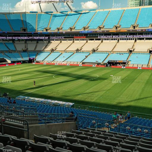 Bank of America Stadium - Section 341 Seat View