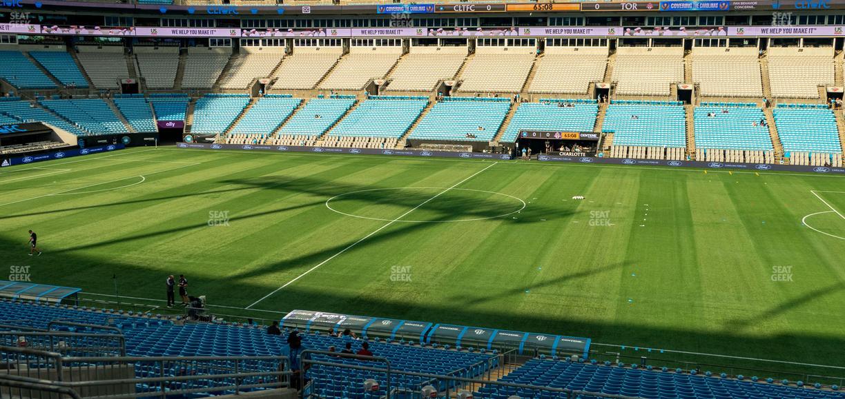 Bank of America Stadium - Section 342 Seat View