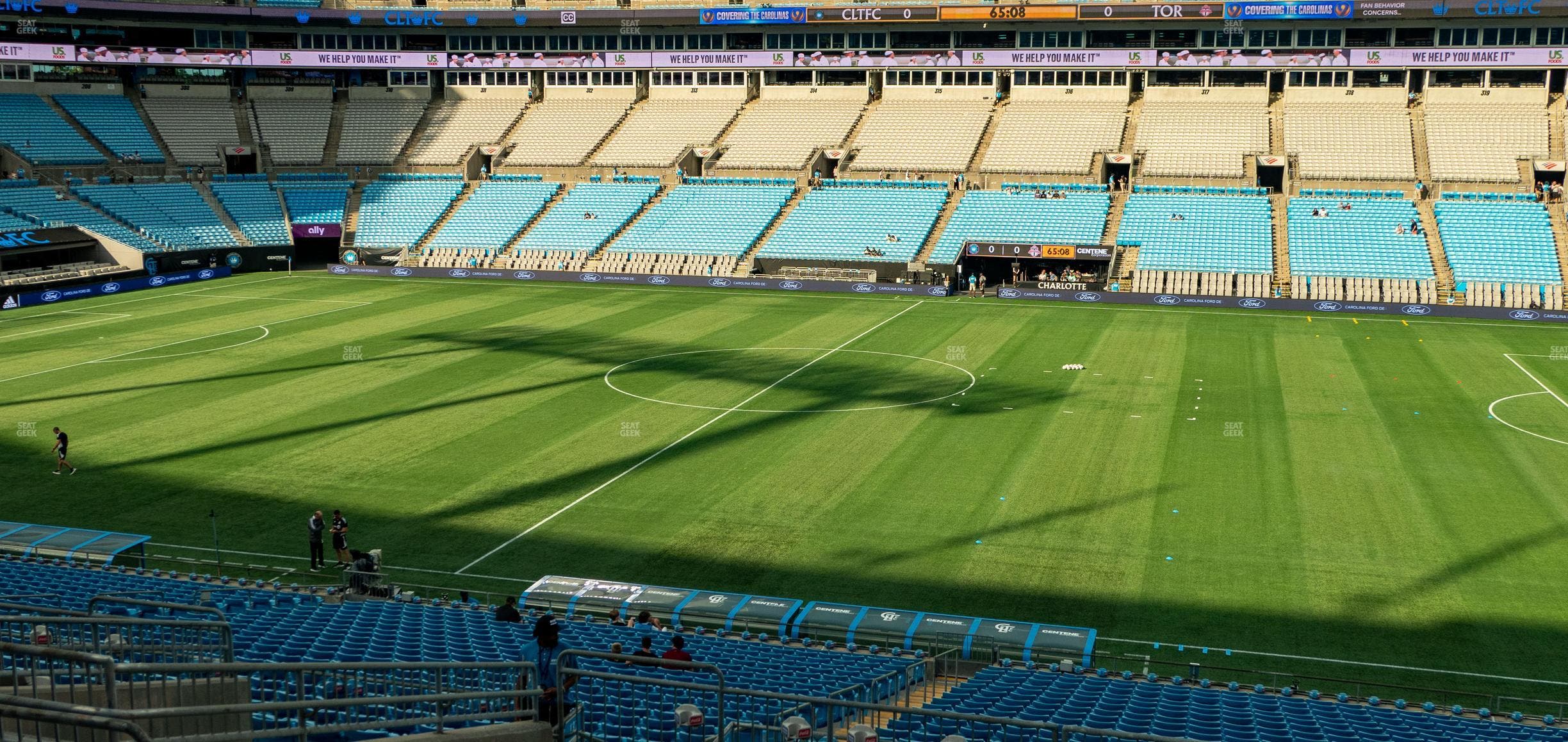 Bank of America Stadium - Section 342 Seat View