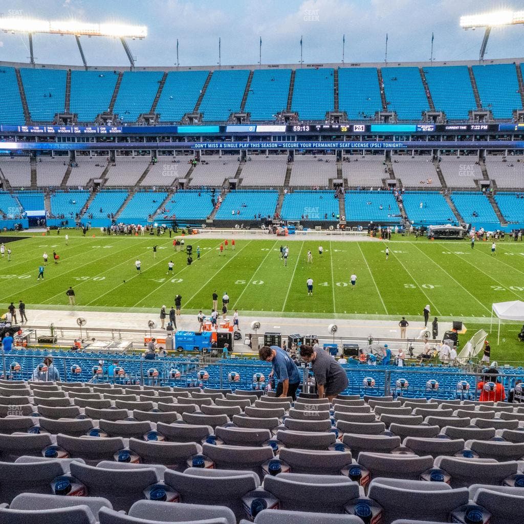 Bank of America Stadium - Section 343 Seat View