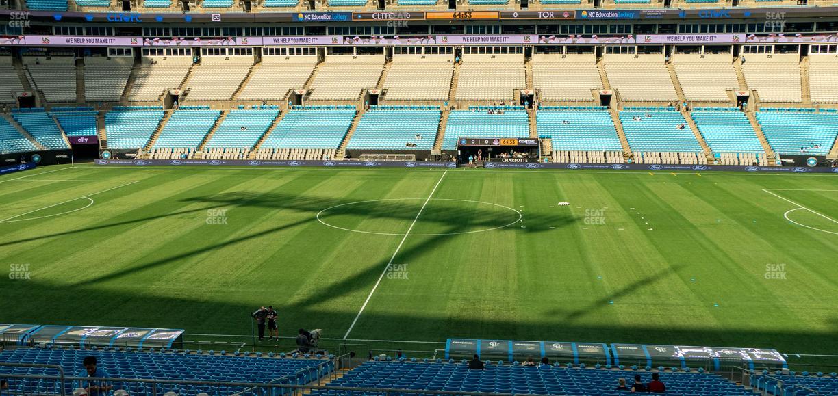 Bank of America Stadium - Section 343 Seat View