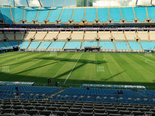 Bank of America Stadium - Section 343 Seat View