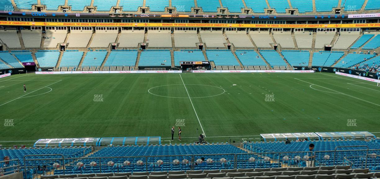 Bank of America Stadium - Section 344 Seat View