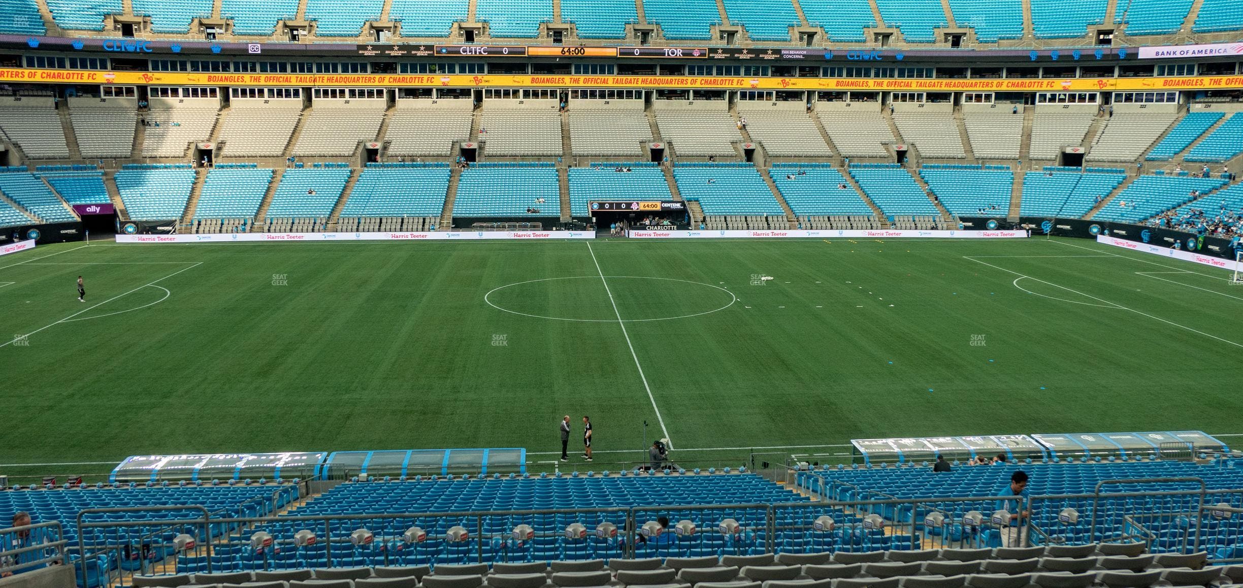 Bank of America Stadium - Section 344 Seat View