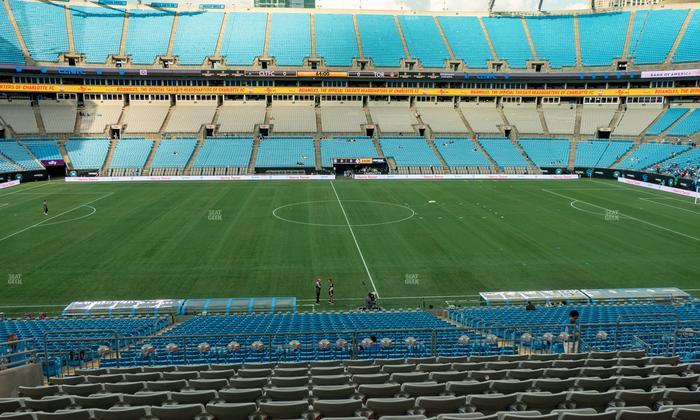 Bank of America Stadium - Section 344 Seat View