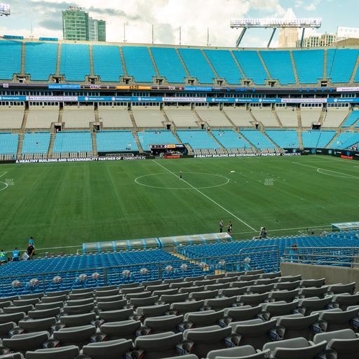 Bank of America Stadium - Section 345 Seat View