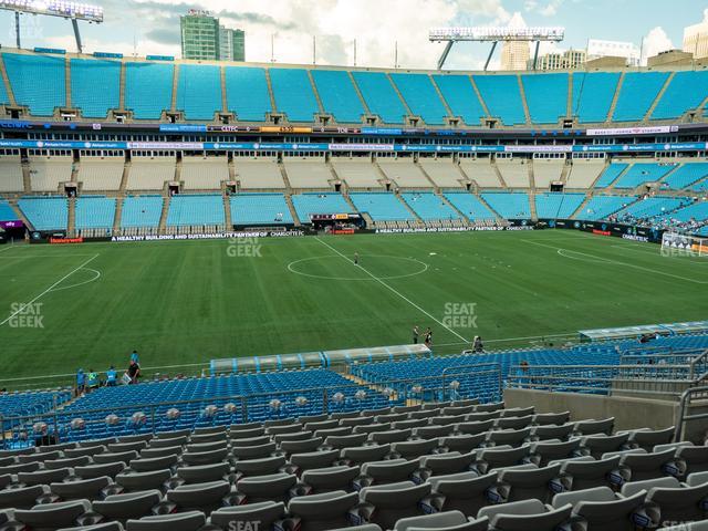 Bank of America Stadium - Section 345 Seat View