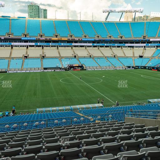 Bank of America Stadium - Section 345 Seat View