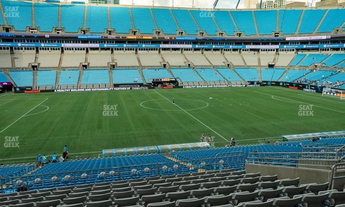 Bank of America Stadium - Section 345 Seat View