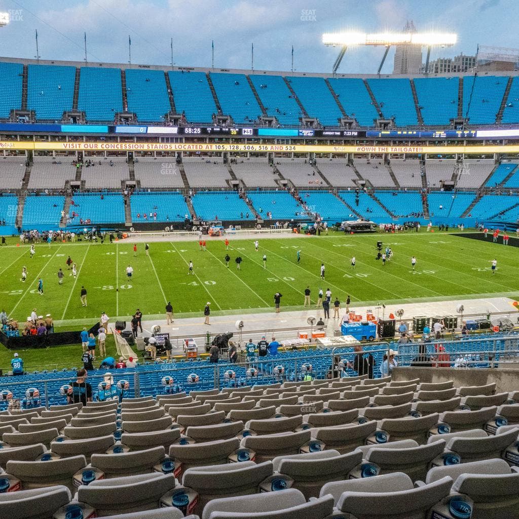 Bank of America Stadium - Section 345 Seat View