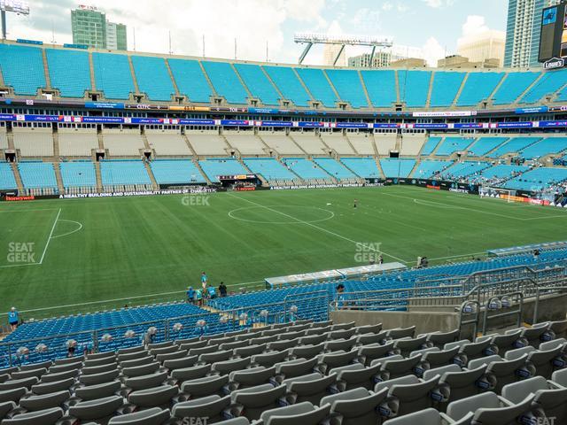 Bank of America Stadium - Section 346 Seat View