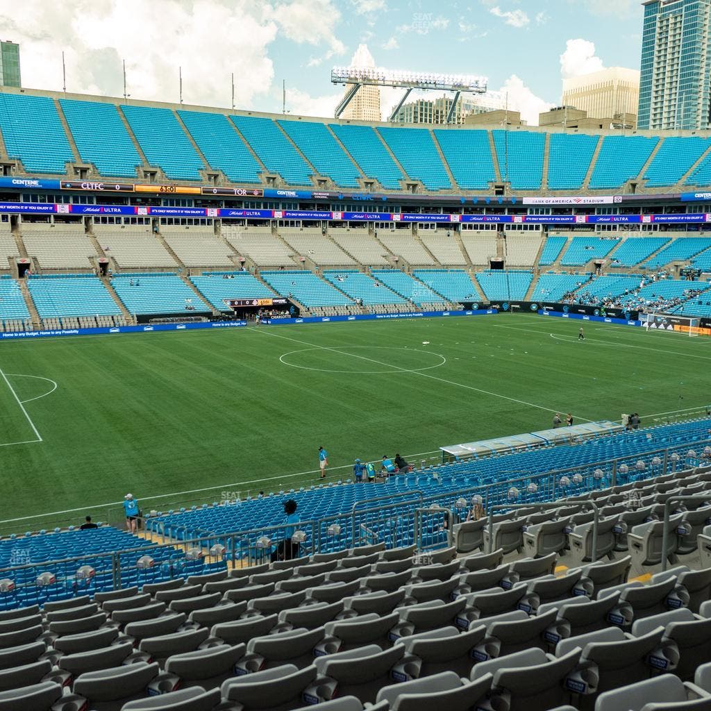 Bank of America Stadium - Section 347 Seat View