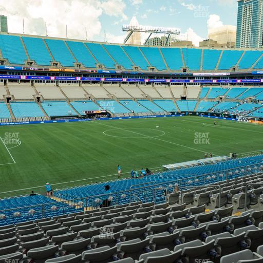 Bank of America Stadium - Section 347 Seat View