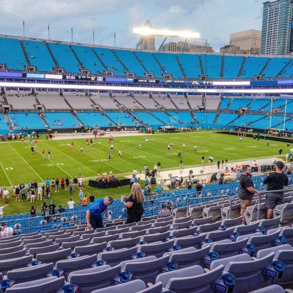 Bank of America Stadium - Section 347 Seat View