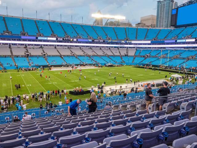 Bank of America Stadium - Section 347 Seat View
