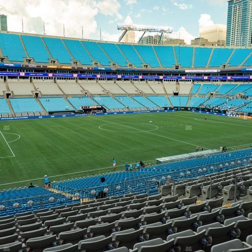 Bank of America Stadium - Section 347 Seat View