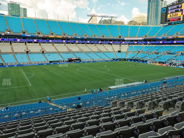 Bank of America Stadium - Section 347 Seat View