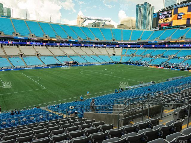 Bank of America Stadium - Section 348 Seat View