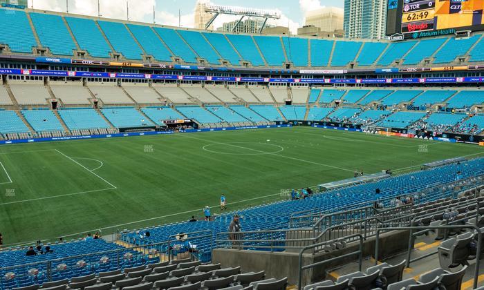 Bank of America Stadium - Section 348 Seat View