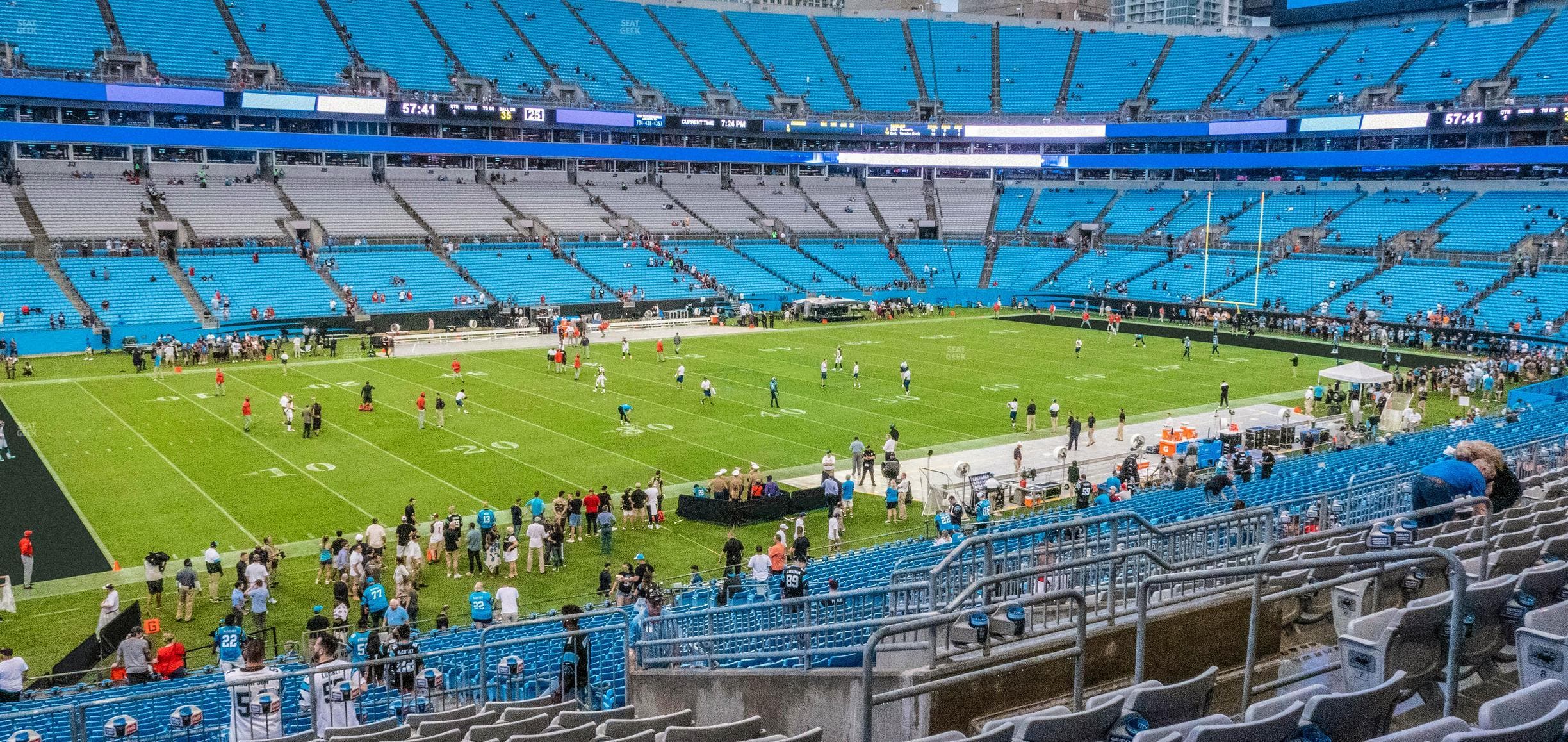 Bank of America Stadium - Section 348 Seat View