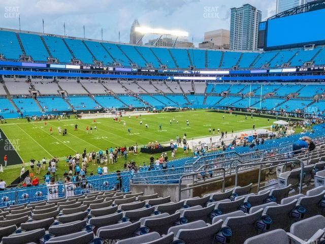 Bank of America Stadium - Section 348 Seat View