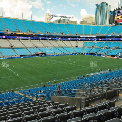 Bank of America Stadium - Section 348 Seat View