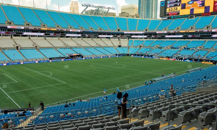 Bank of America Stadium - Section 349 Seat View