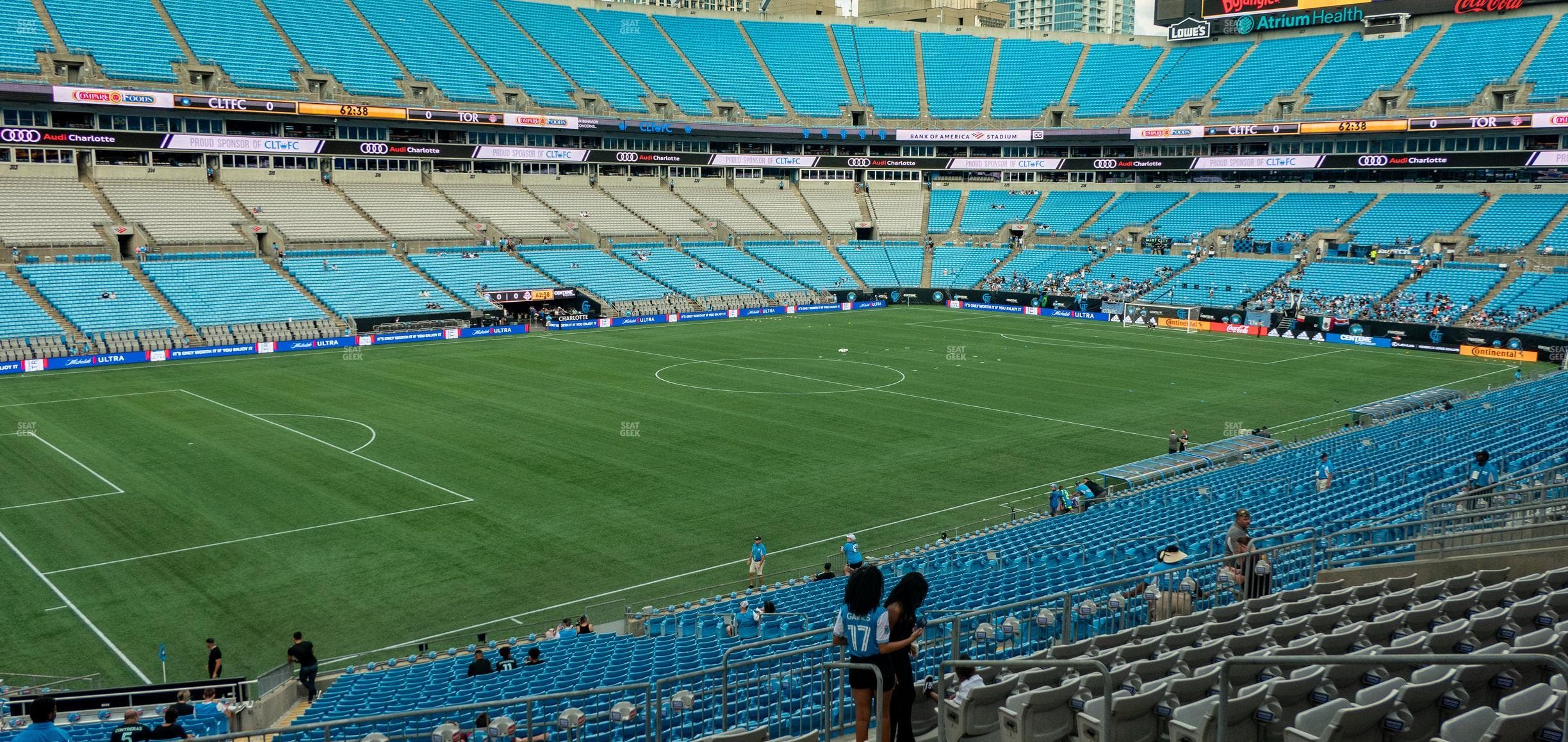 Bank of America Stadium - Section 349 Seat View