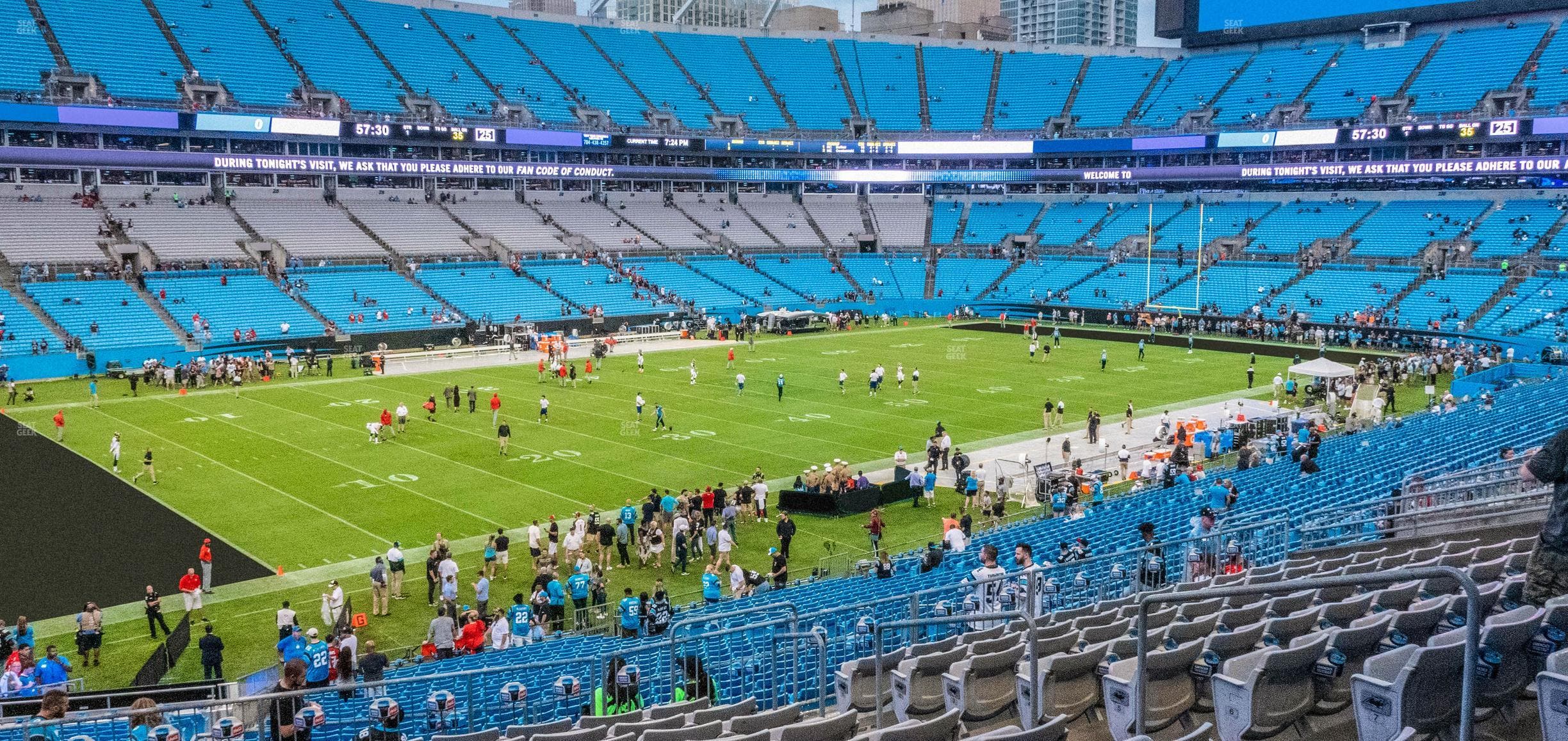 Bank of America Stadium - Section 349 Seat View