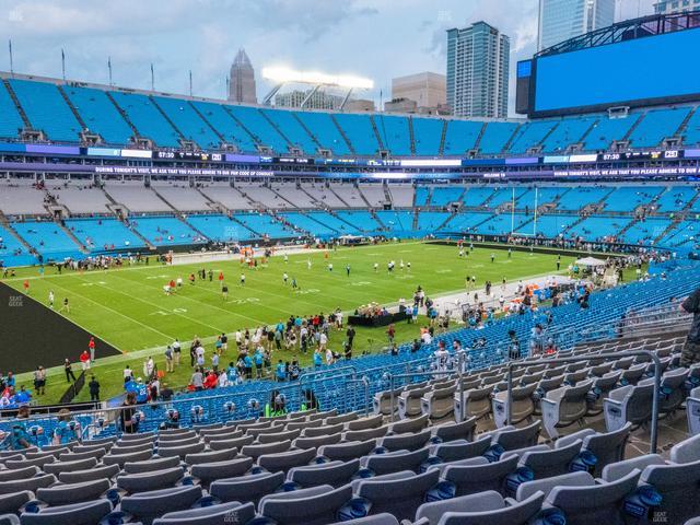 Bank of America Stadium - Section 349 Seat View