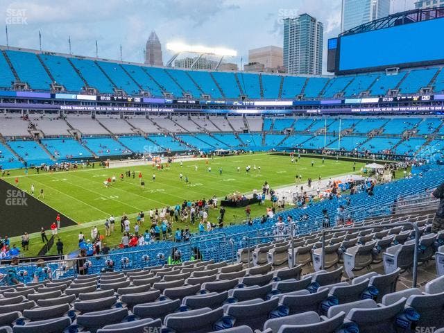 Bank of America Stadium - Section 349 Seat View