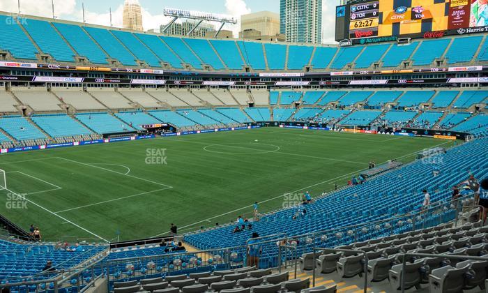 Bank of America Stadium - Section 350 Seat View