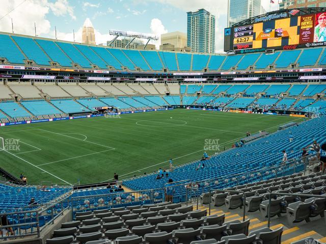 Bank of America Stadium - Section 350 Seat View
